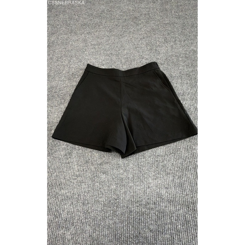 Banana Republic‎ Black Women's High-Waisted Tailored Dress Shorts - Size 6